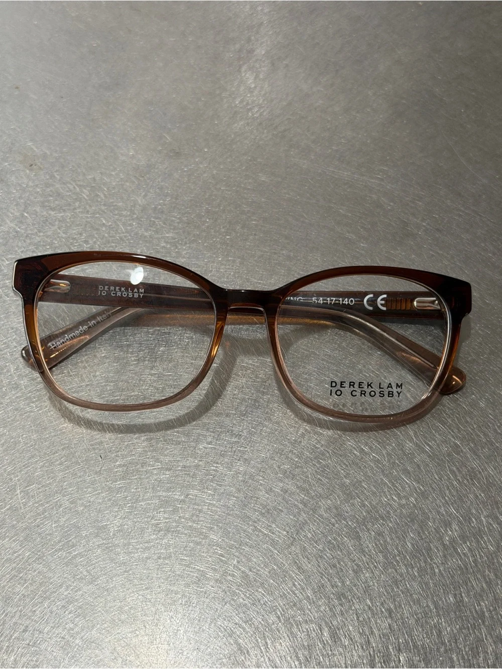 10 Crosby Derek Lam Brown gradient Women's AMIA Glasses 54-17-140, NWT